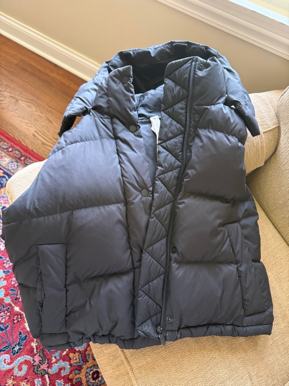lululemon athletica Black Puffer Vest